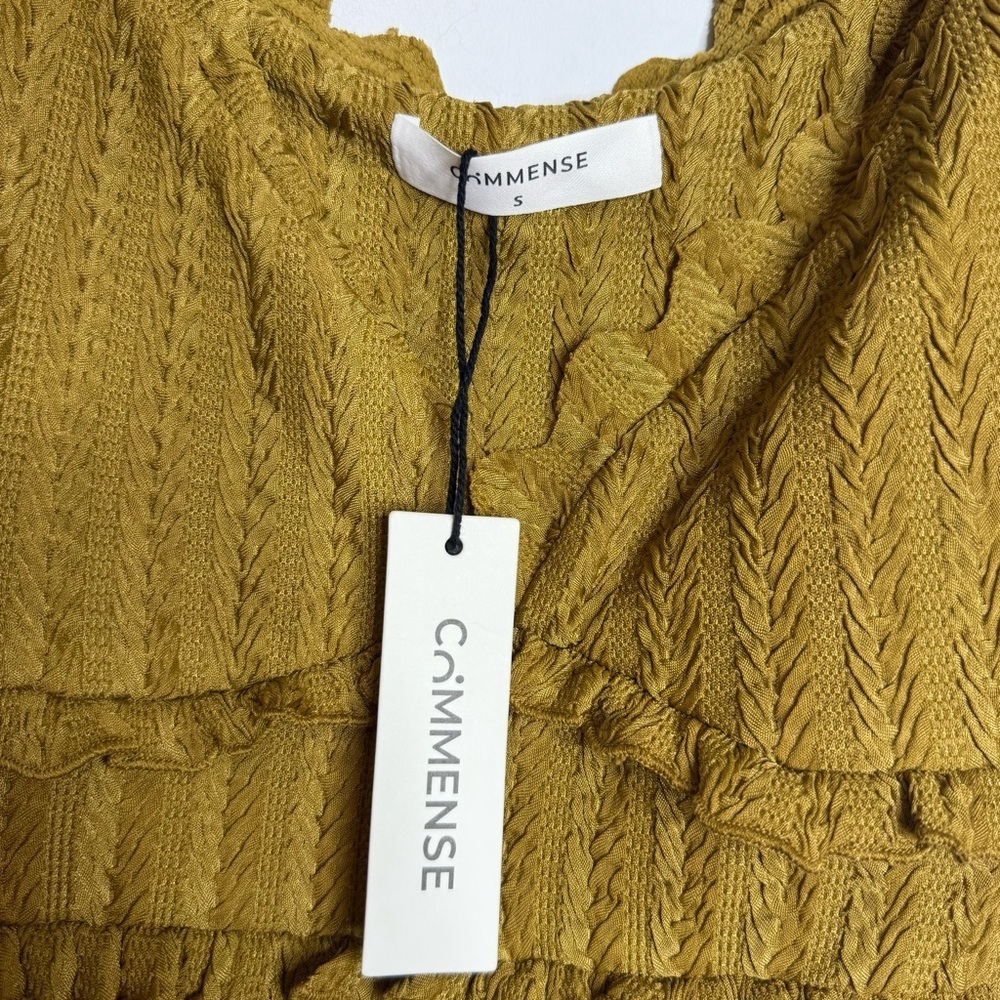 Commense Off-Shoulder Ruffle Detail Dress - Small NWT - Picture 10 of 10